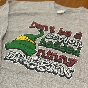 HG Apparel Dont Be a Cotton Headed Ninny Muggins Long Sleeve Shirt 2XL Mens NWT